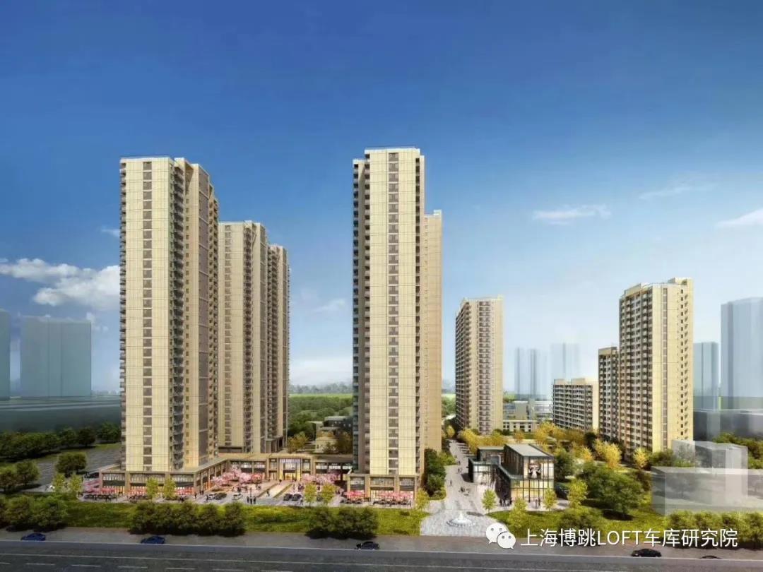 可克达拉采用了LOFT车库武汉当代集团春风十里项目现已结构封顶！